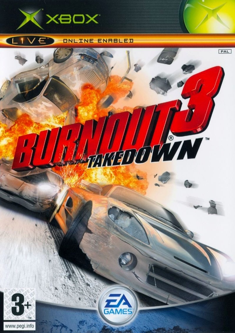 Capa do jogo Burnout 3: Takedown