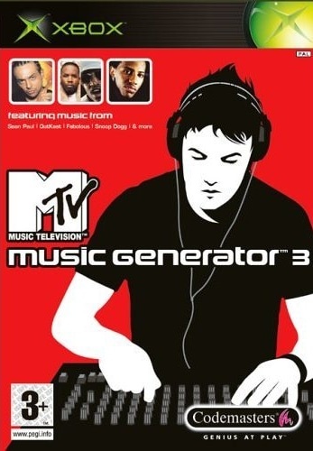 Capa do jogo MTV Music Generator 3
