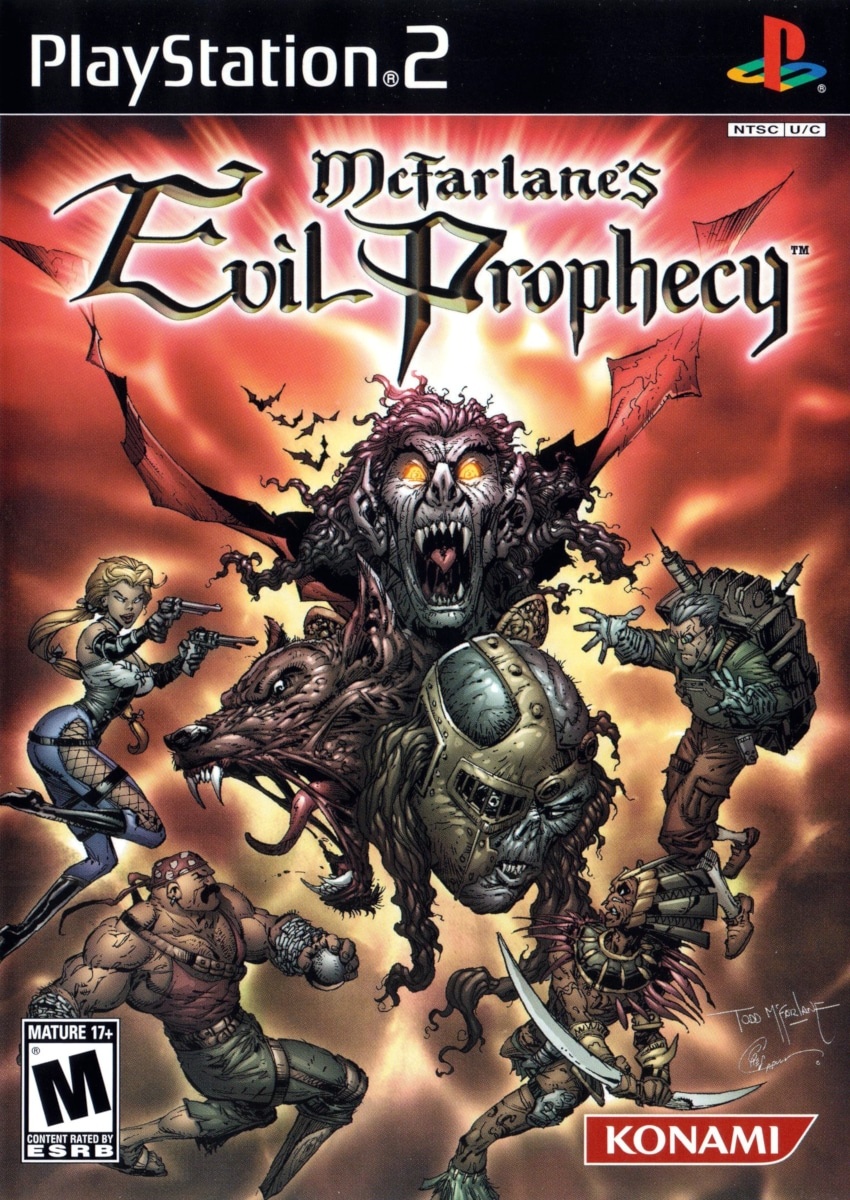 Capa do jogo McFarlanes Evil Prophecy