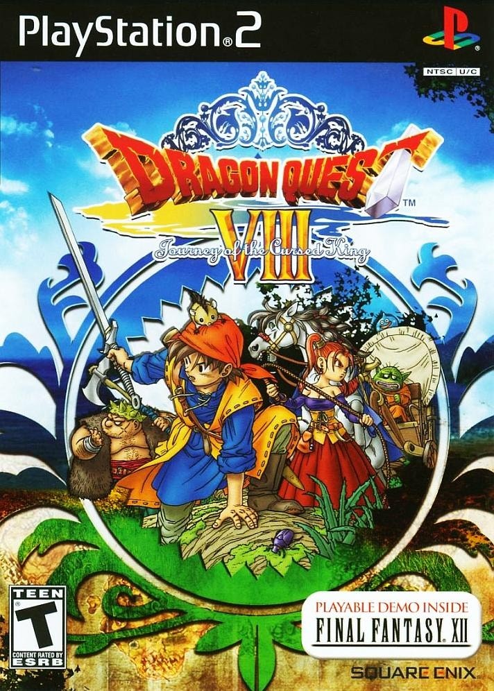 Capa do jogo Dragon Quest VIII: Journey of the Cursed King