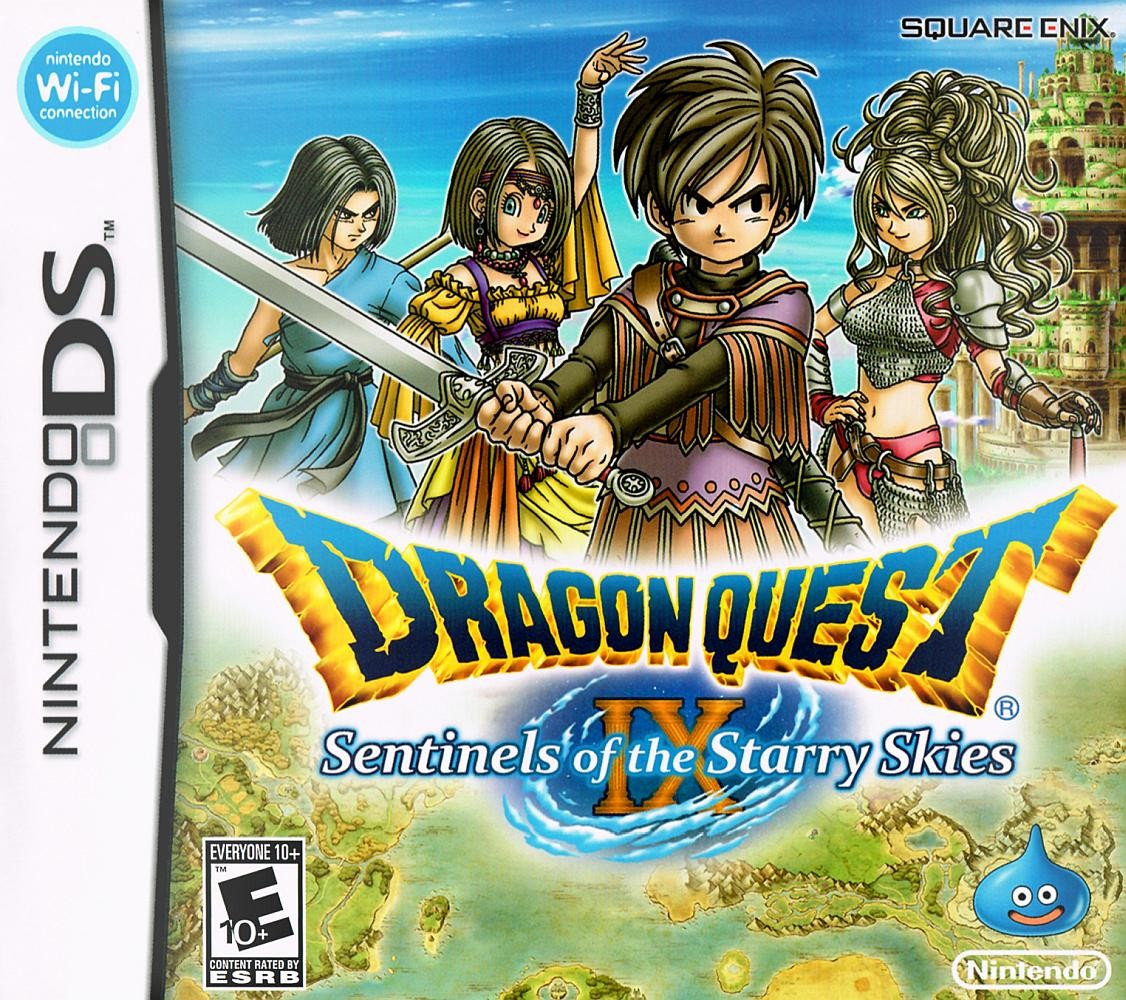 Capa do jogo Dragon Quest IX: Sentinels of the Starry Skies