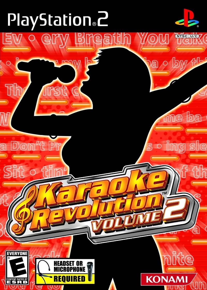 Capa do jogo Karaoke Revolution: Volume 2