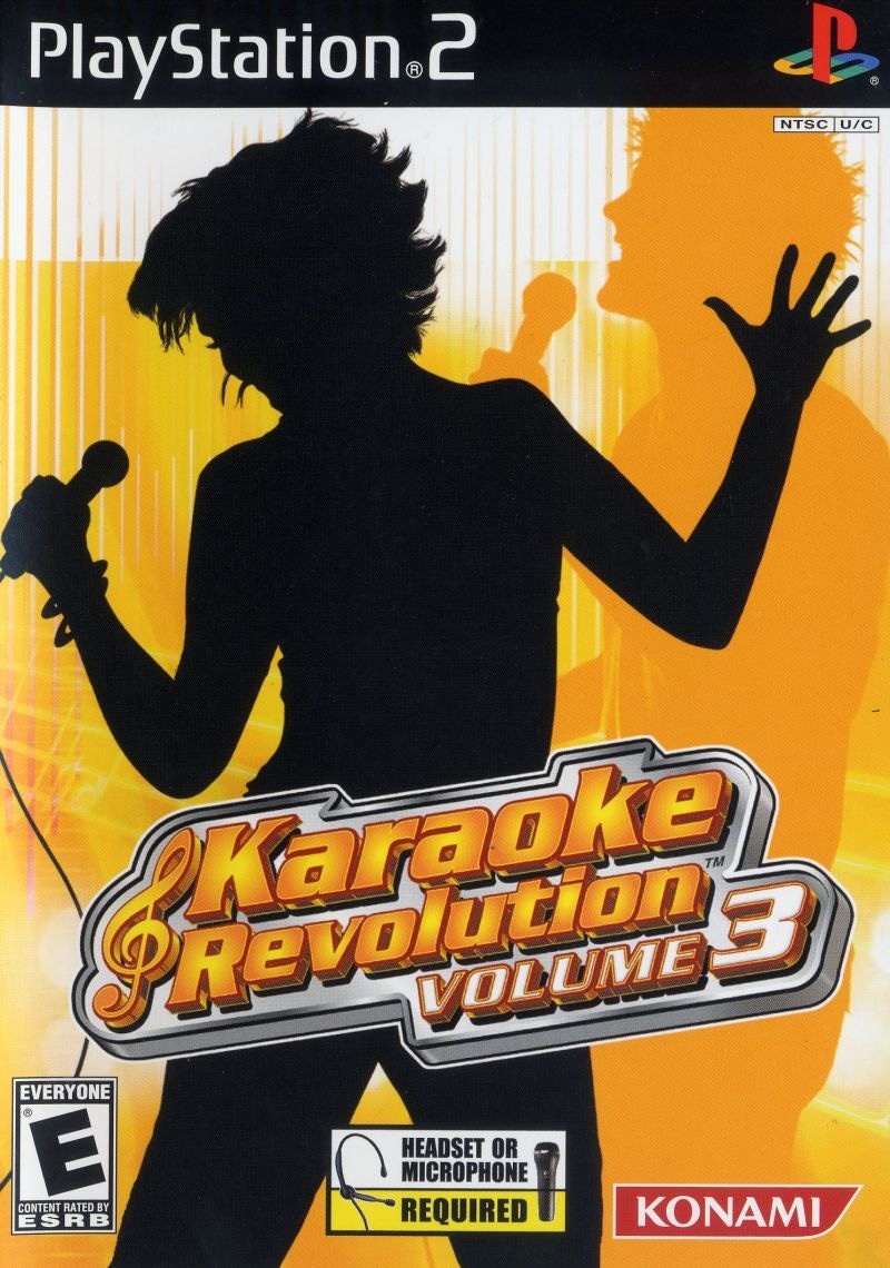 Capa do jogo Karaoke Revolution: Volume 3