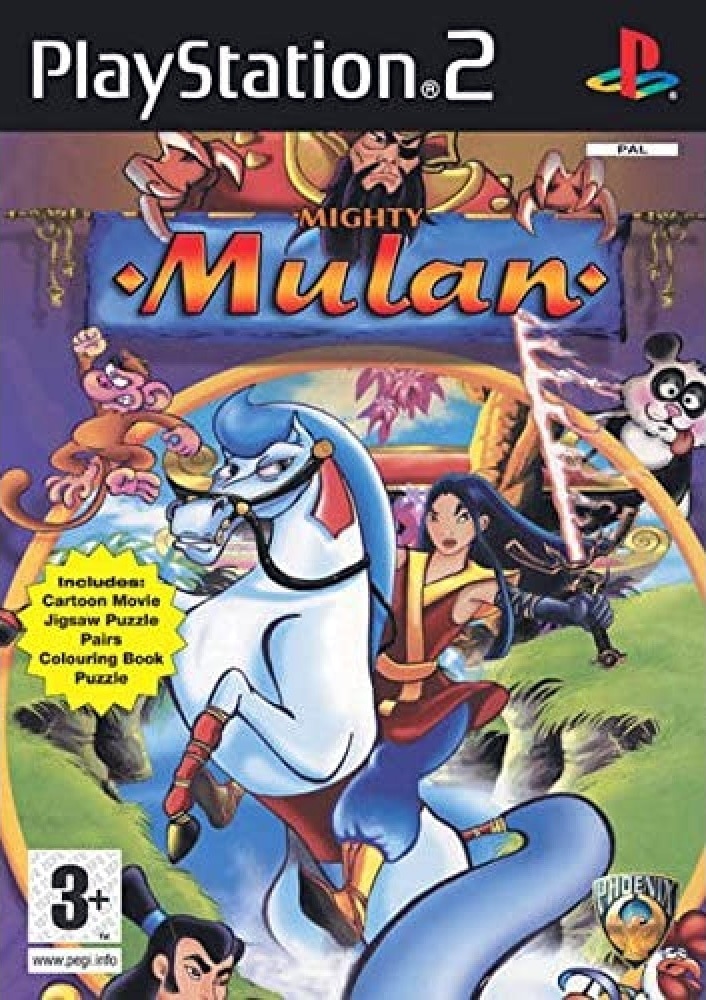 Capa do jogo Mighty Mulan