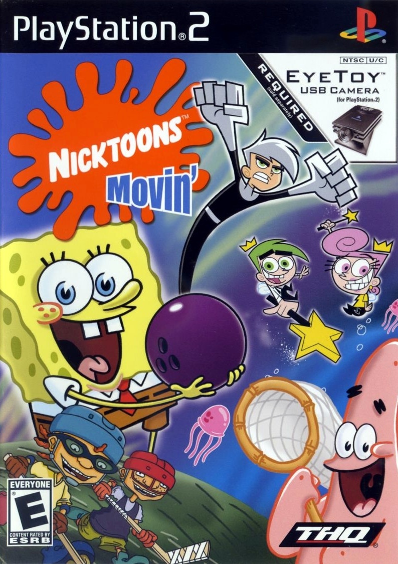 Capa do jogo Nicktoons Movin