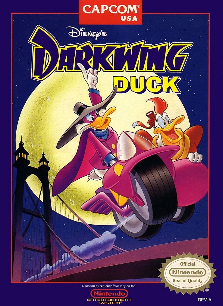 Capa do jogo Darkwing Duck