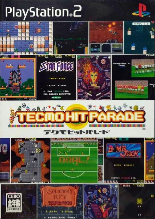 Capa do jogo Tecmo Hit Parade