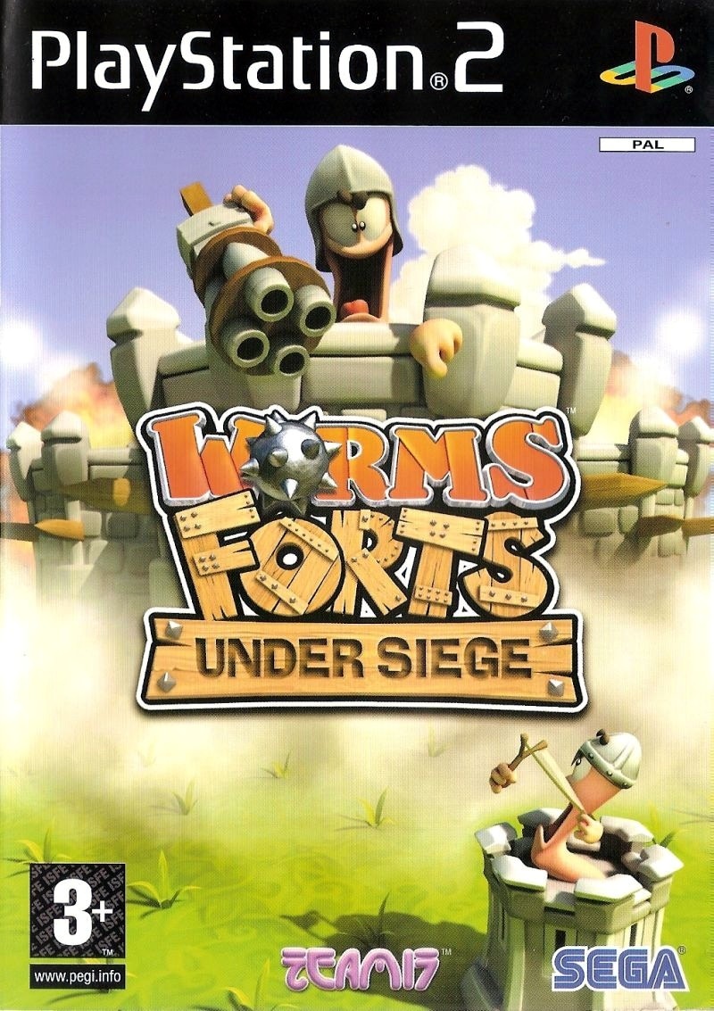 Capa do jogo Worms Forts: Under Siege