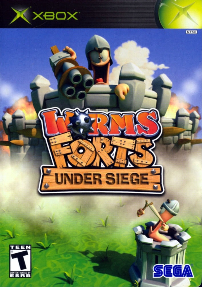 Capa do jogo Worms Forts: Under Siege
