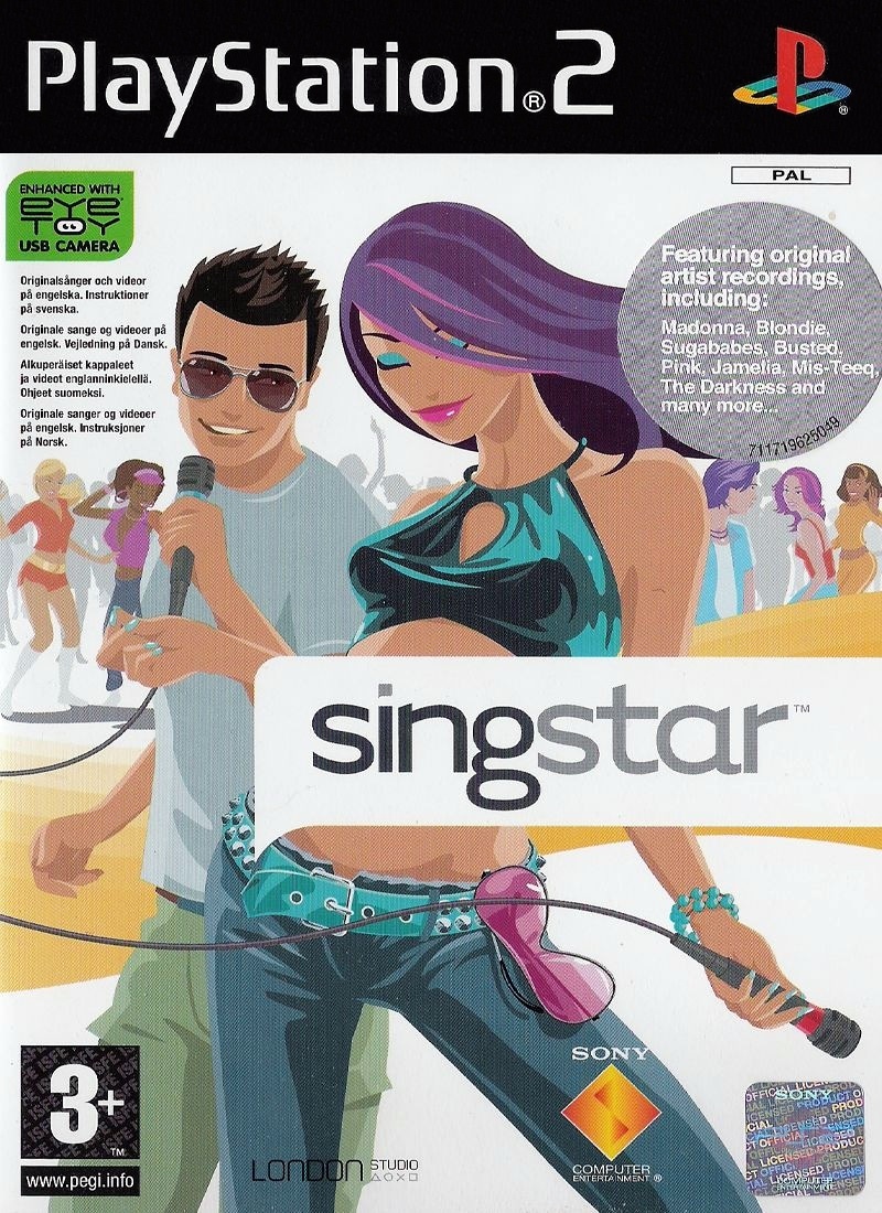 Capa do jogo SingStar
