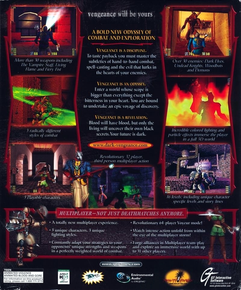 Capa do jogo Dark Vengeance