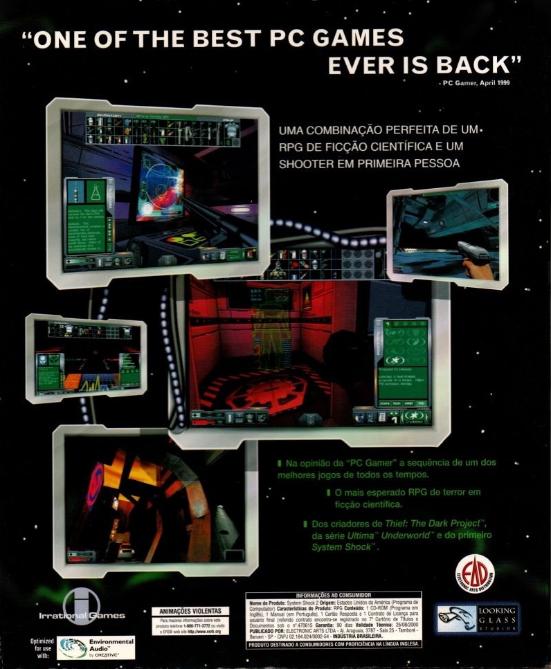 Capa do jogo System Shock 2