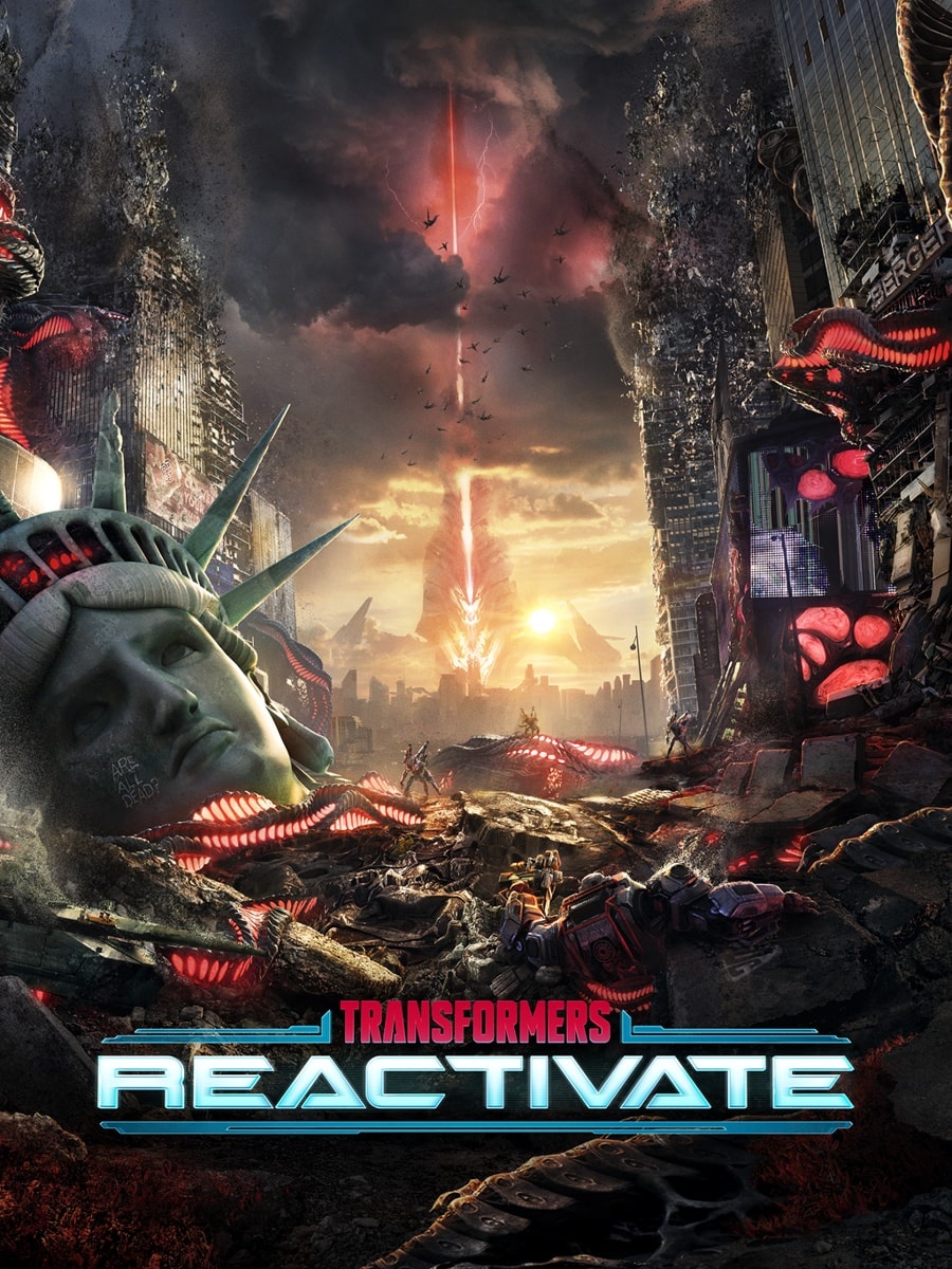 Capa do jogo Transformers: Reactivate