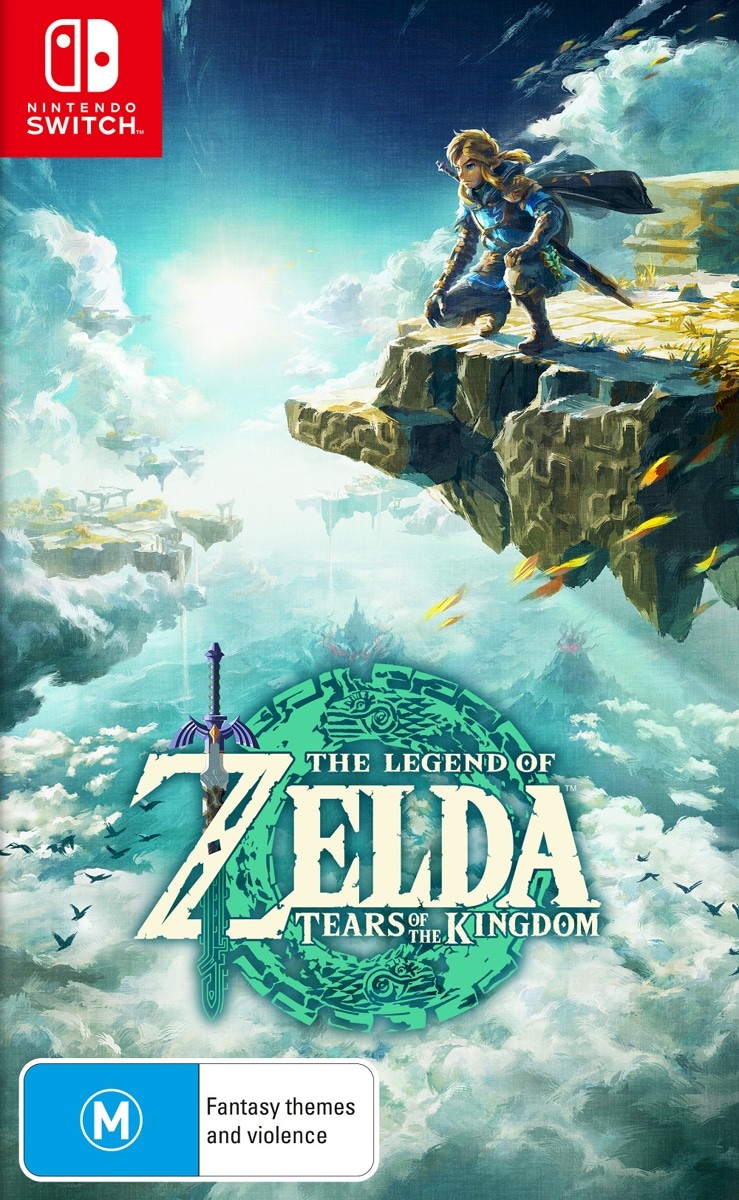 Capa do jogo The Legend of Zelda: Tears of the Kingdom