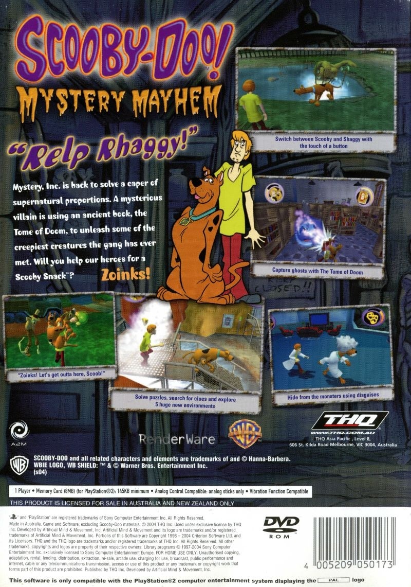 Capa do jogo Scooby-Doo!: Mystery Mayhem