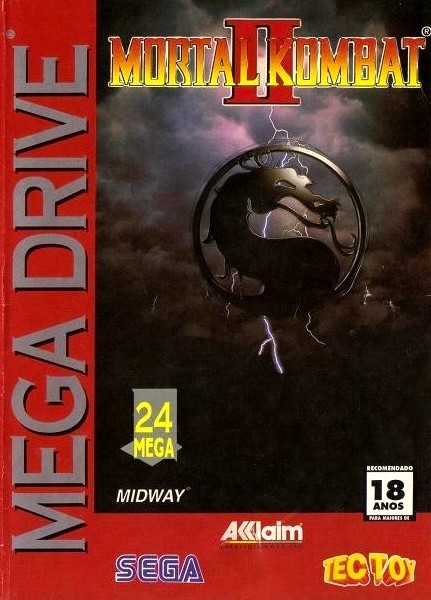 Capa do jogo Mortal Kombat II