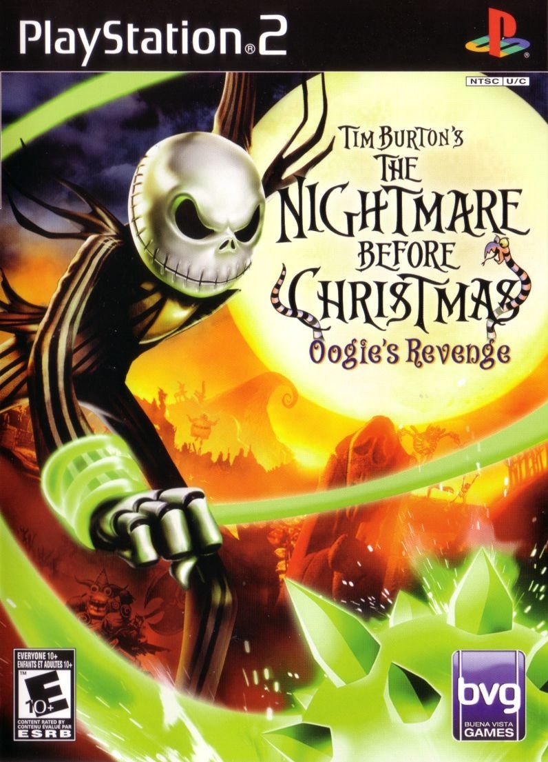 Capa do jogo The Nightmare Before Christmas: Oogies Revenge