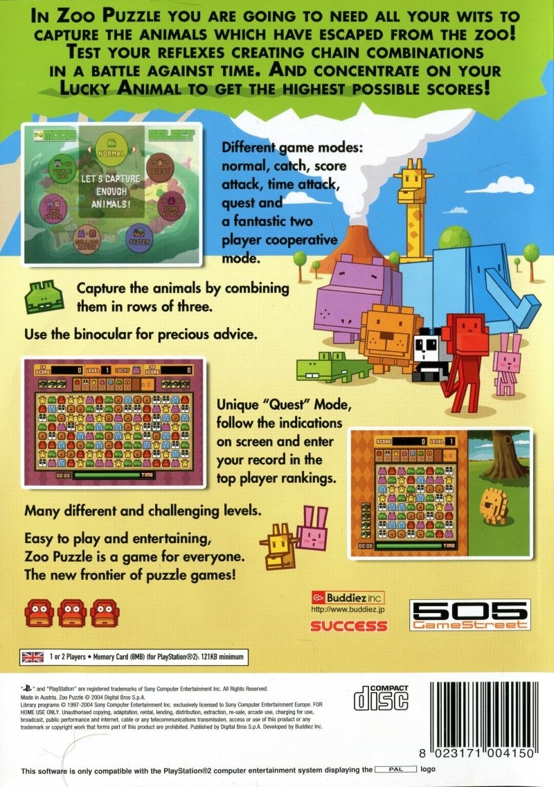 Capa do jogo Zoo Puzzle