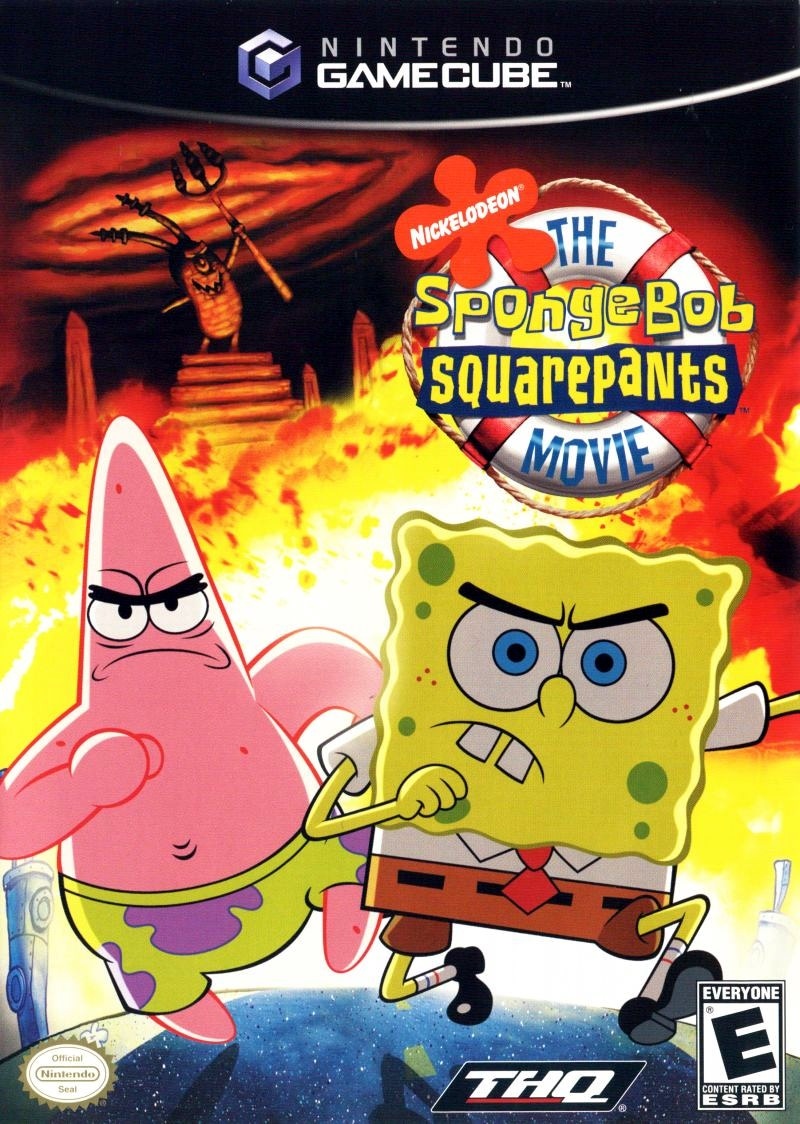 Capa do jogo SpongeBob SquarePants: The Movie