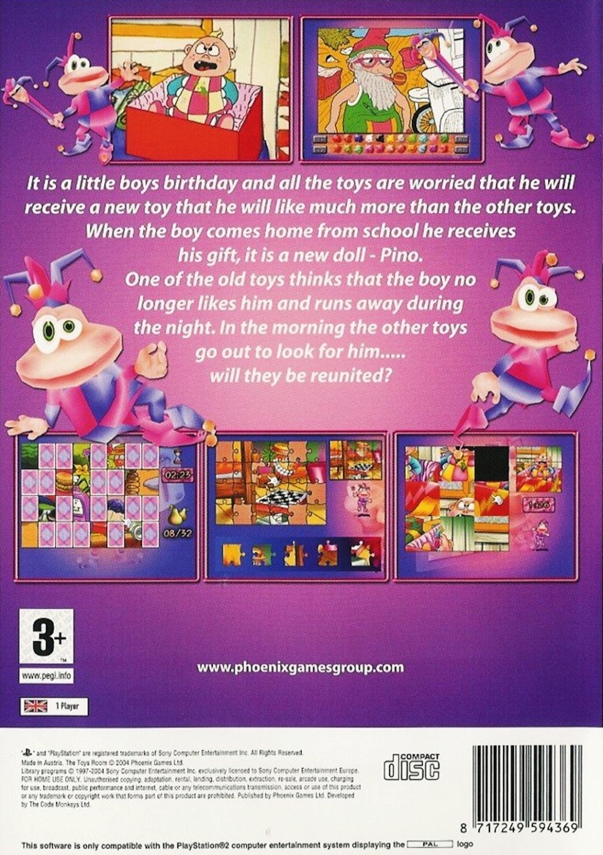 Capa do jogo The Toys Room