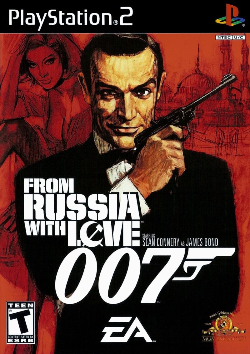 Capa do jogo 007: From Russia with Love