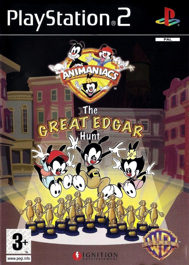 Capa do jogo Animaniacs: The Great Edgar Hunt
