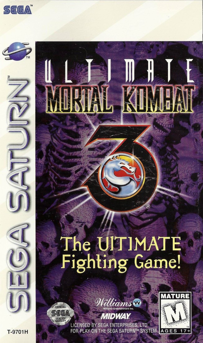 Capa do jogo Ultimate Mortal Kombat 3