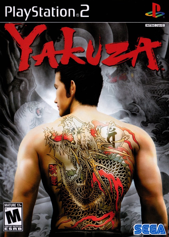 Capa do jogo Yakuza