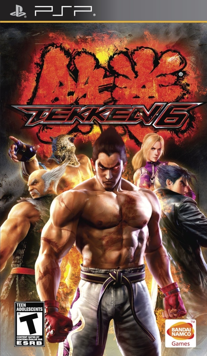 Capa do jogo Tekken 6