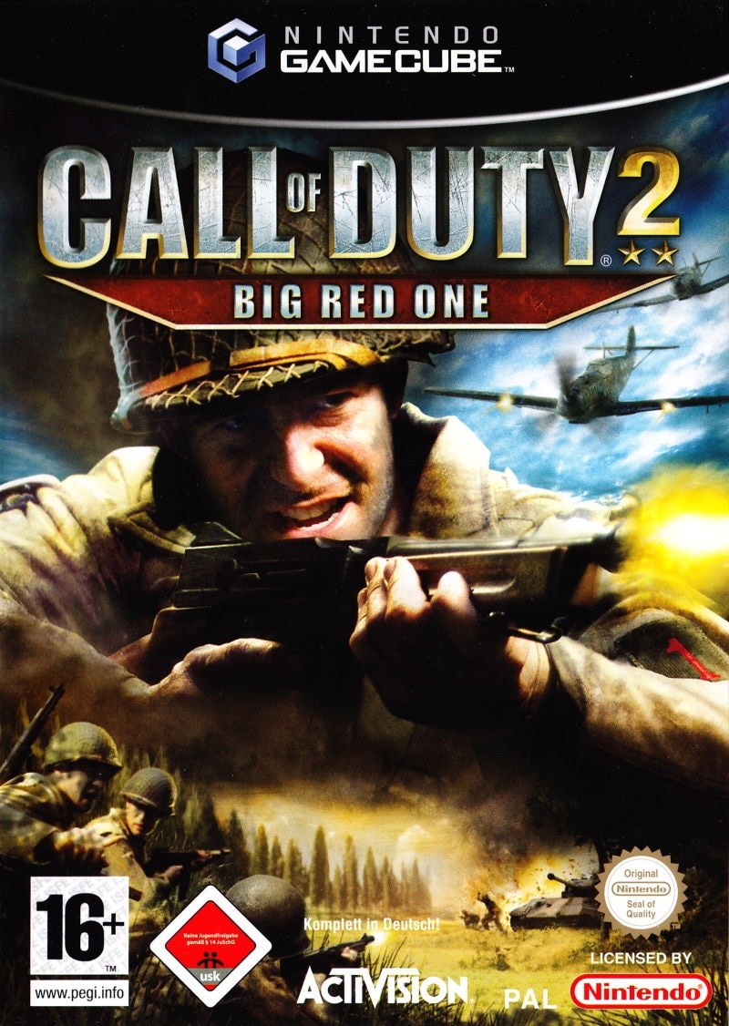 Capa do jogo Call of Duty 2: Big Red One