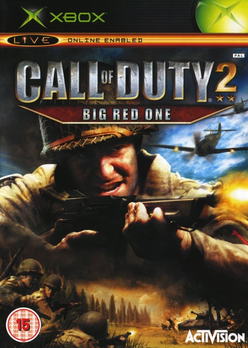 Capa do jogo Call of Duty 2: Big Red One