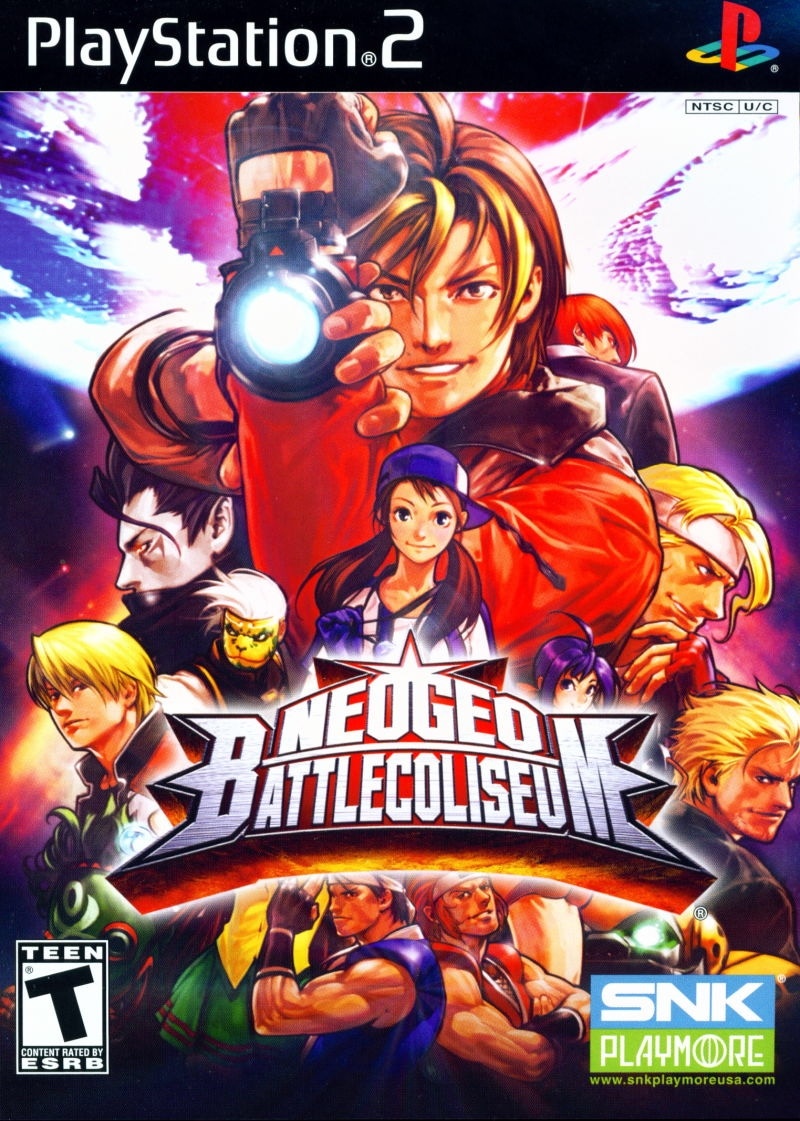 Capa do jogo NeoGeo Battle Coliseum