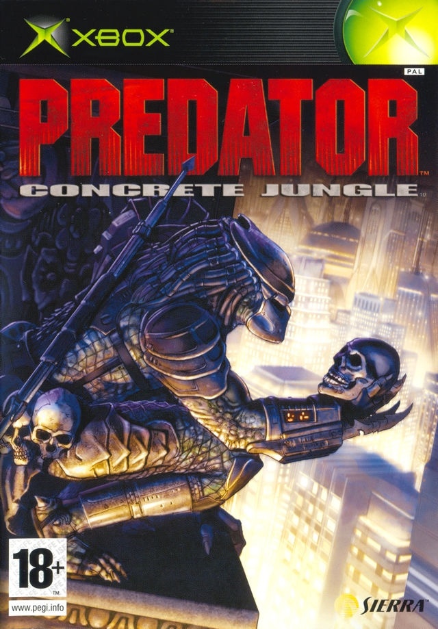 Capa do jogo Predator: Concrete Jungle