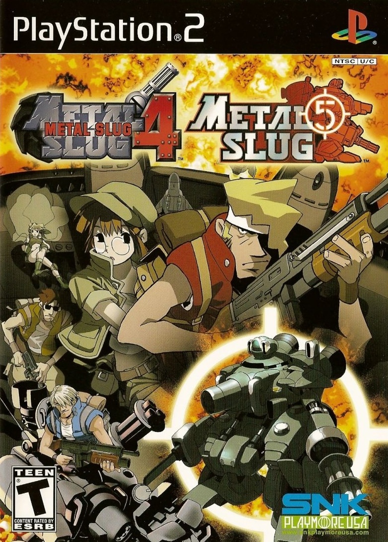 Capa do jogo Metal Slug 4 & 5
