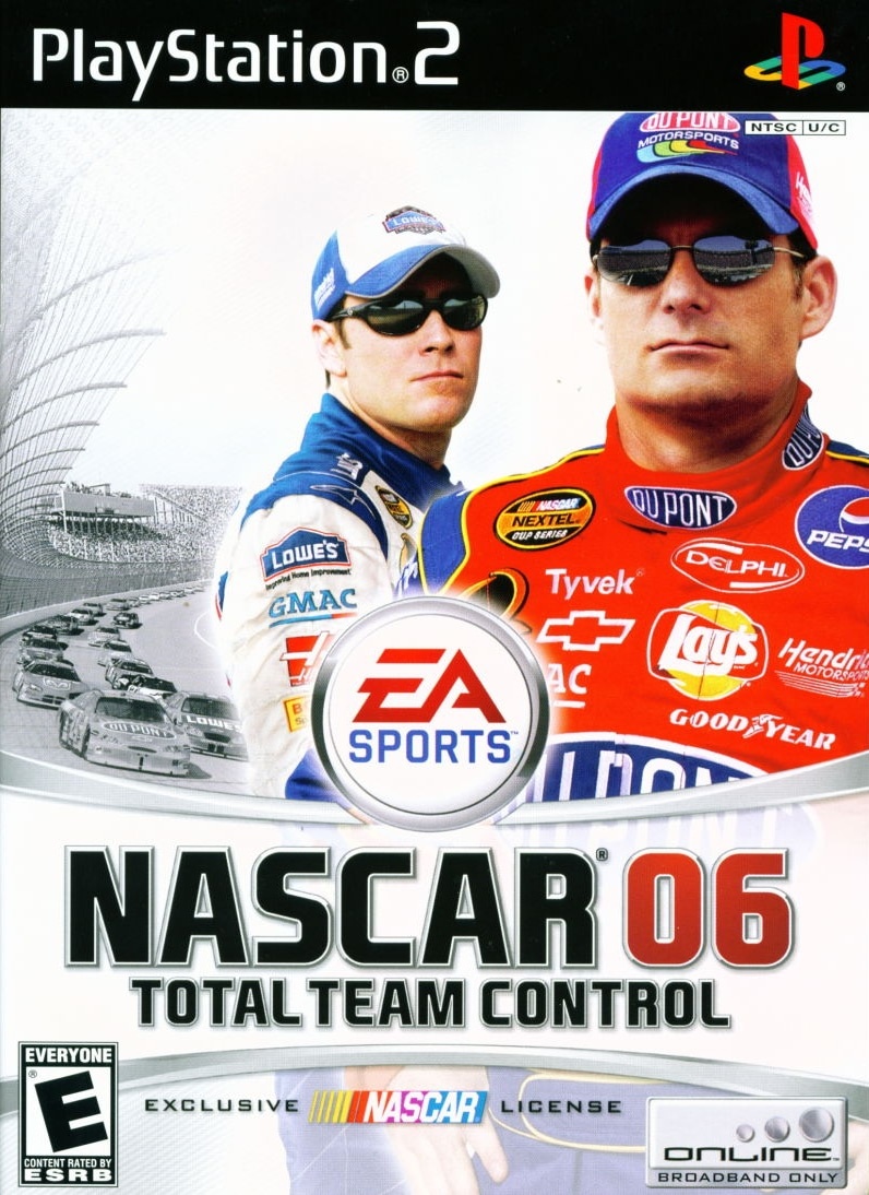 Capa do jogo NASCAR 06: Total Team Control
