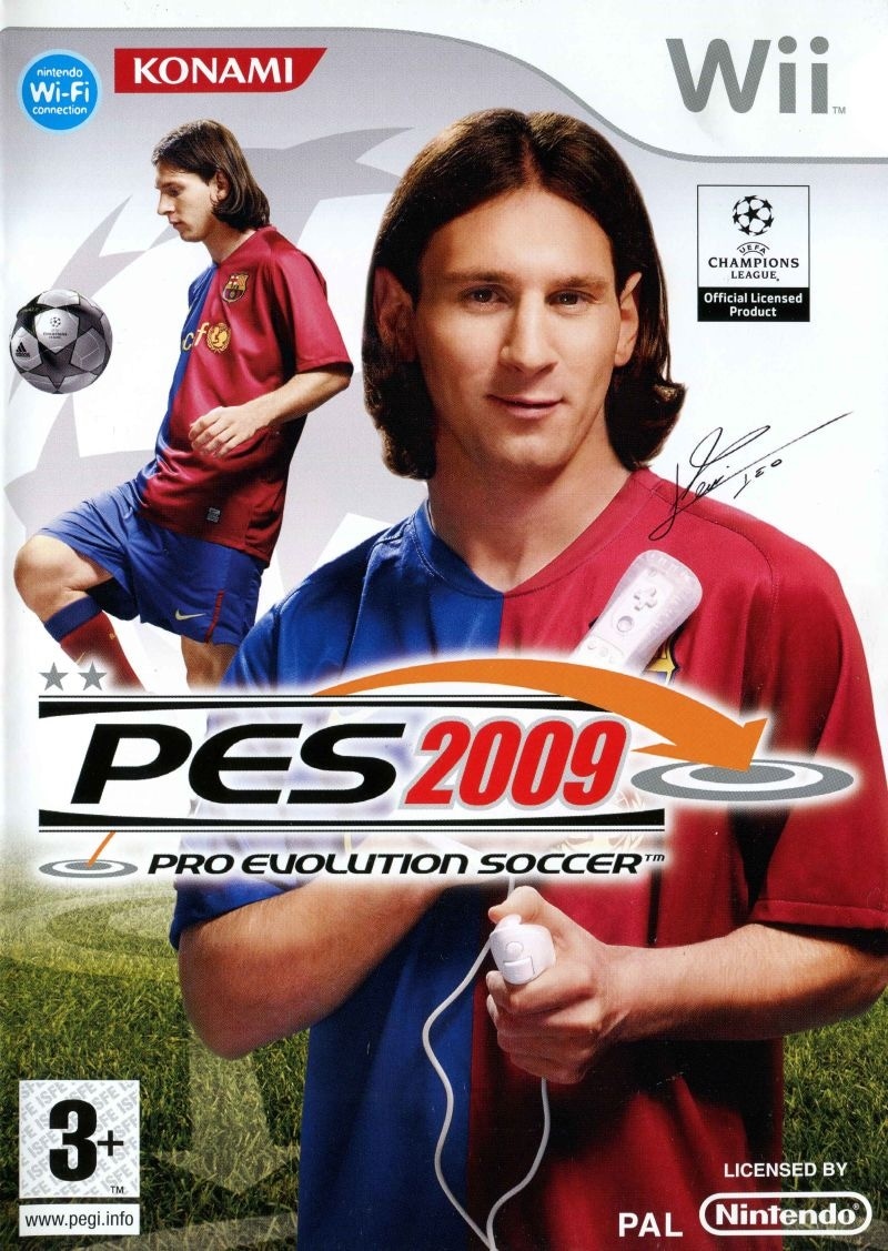 Capa do jogo PES 2009: Pro Evolution Soccer