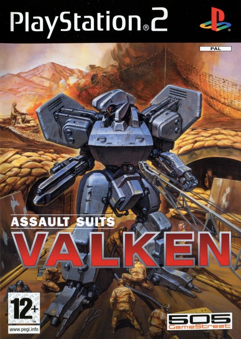 Capa do jogo Assault Suits Valken