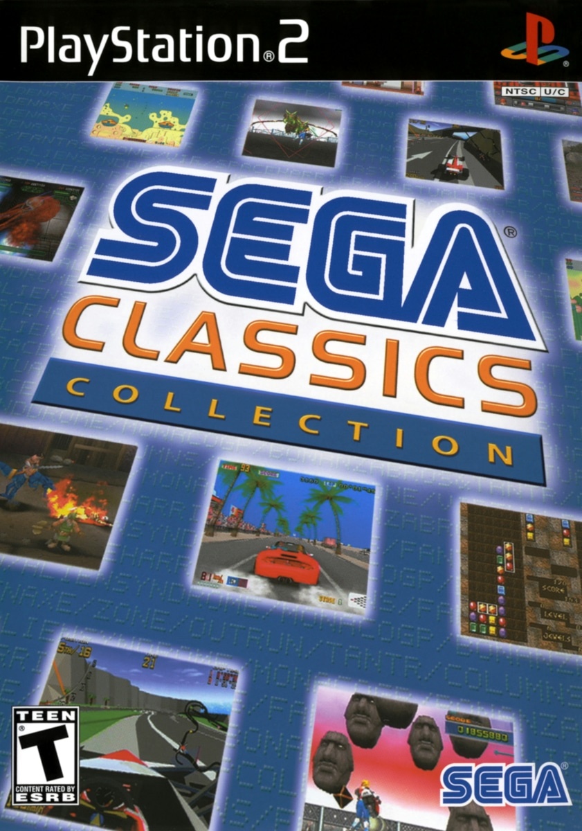 Capa do jogo Sega Classics Collection