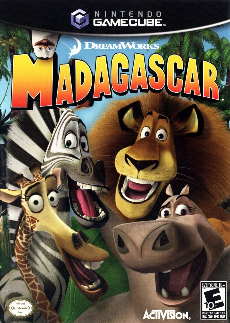Capa do jogo Madagascar