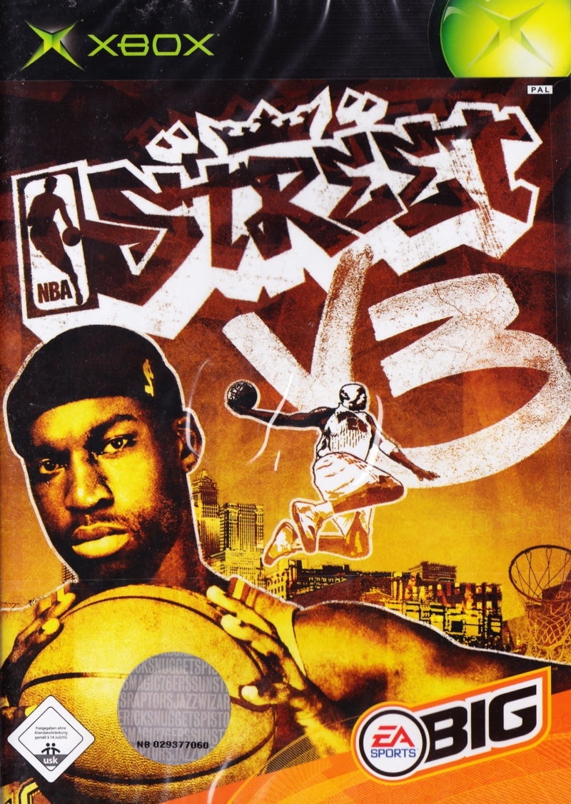 Capa do jogo NBA Street V3