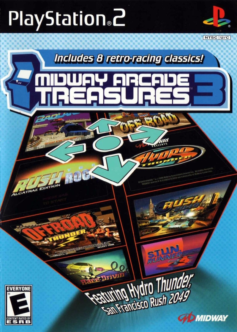 Capa do jogo Midway Arcade Treasures 3