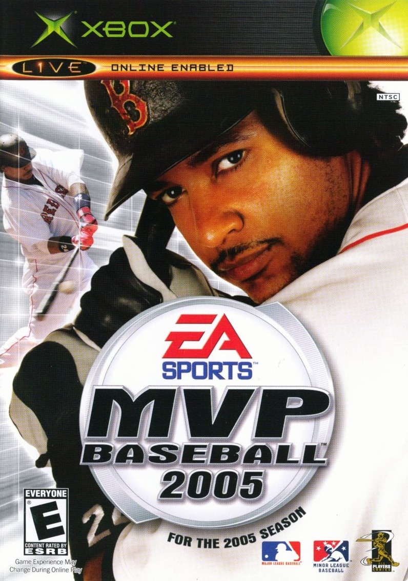 Capa do jogo MVP Baseball 2005