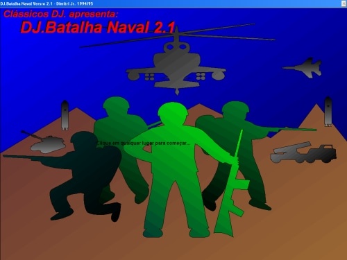 Capa do jogo DJ.Batalha Naval