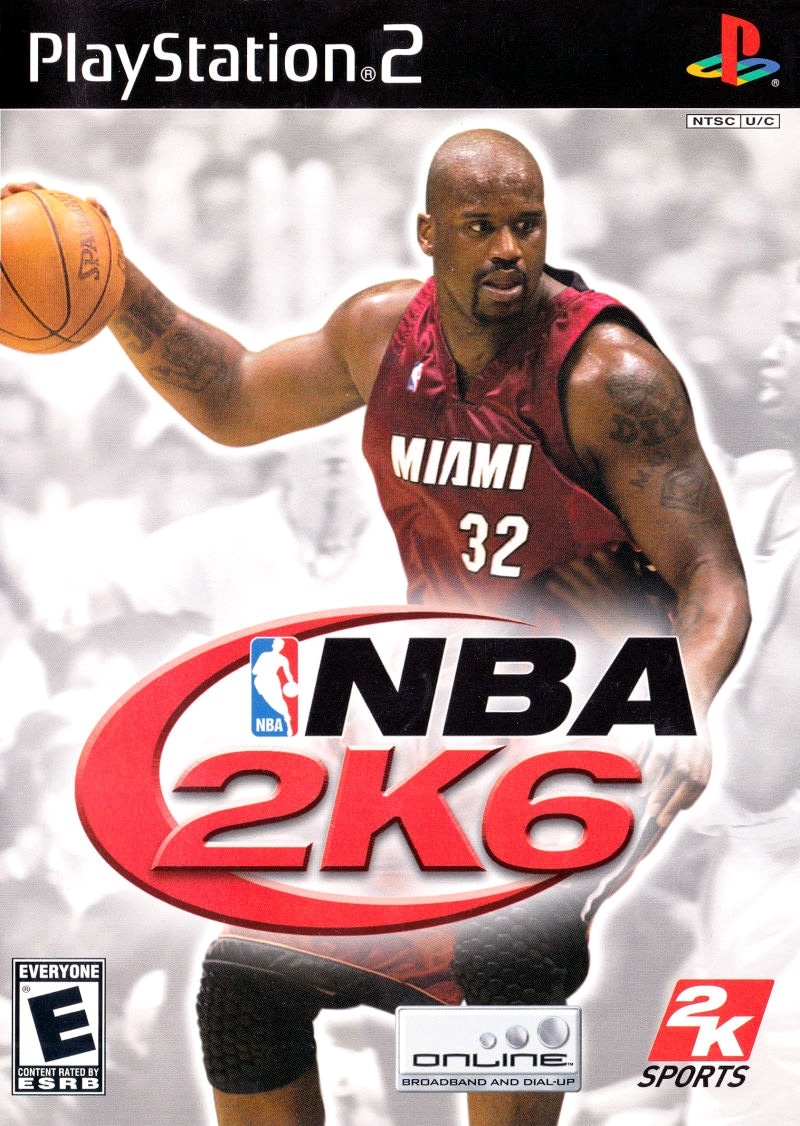 Capa do jogo NBA 2K6