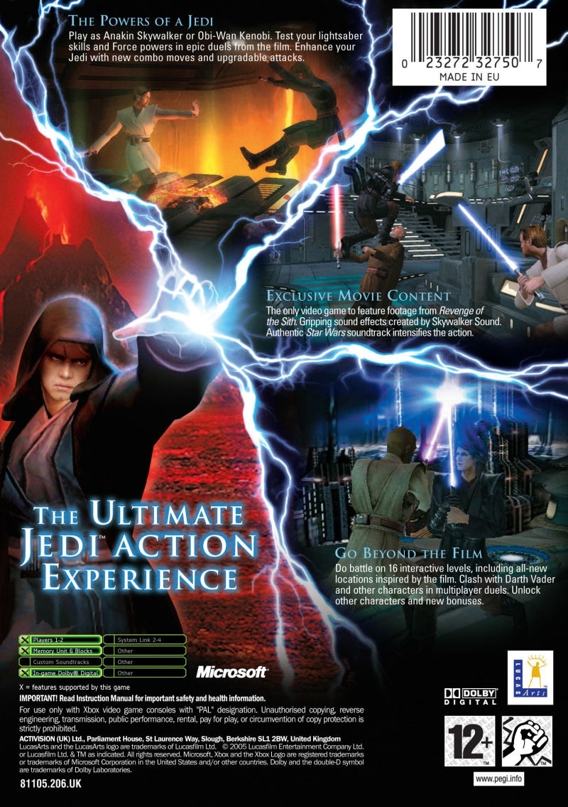 Capa do jogo Star Wars: Episode III - Revenge of the Sith