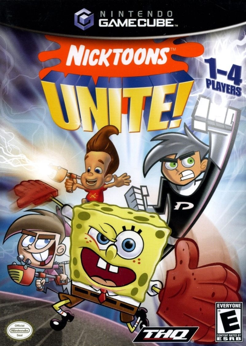 Capa do jogo Nicktoons Unite!