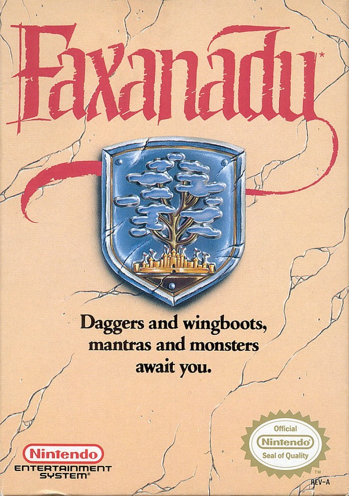Capa do jogo Faxanadu