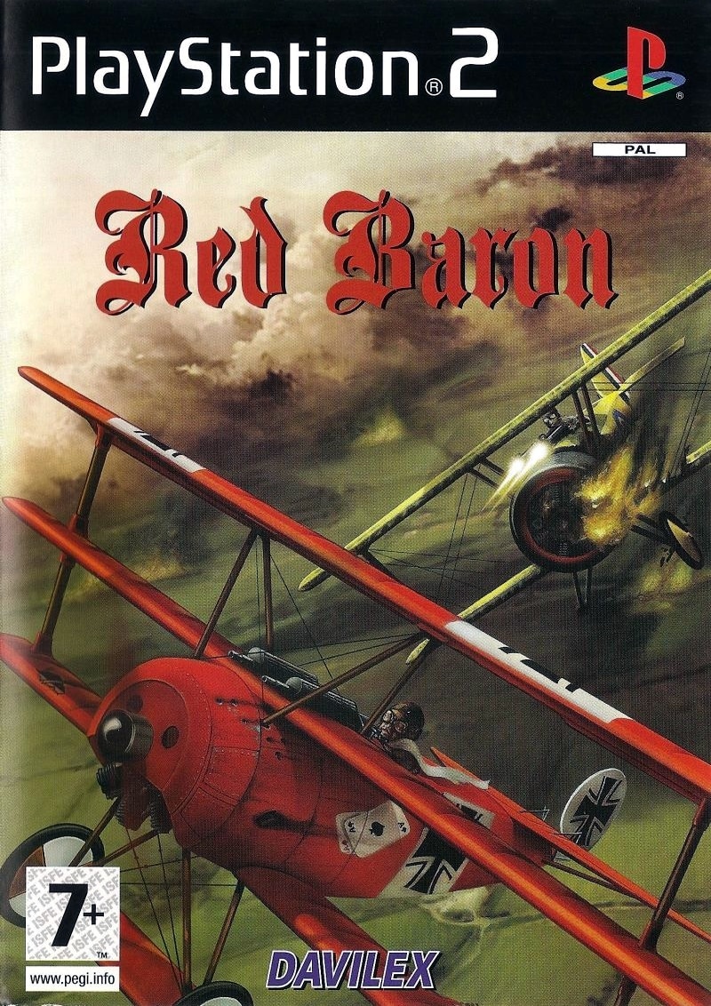 Capa do jogo Red Baron