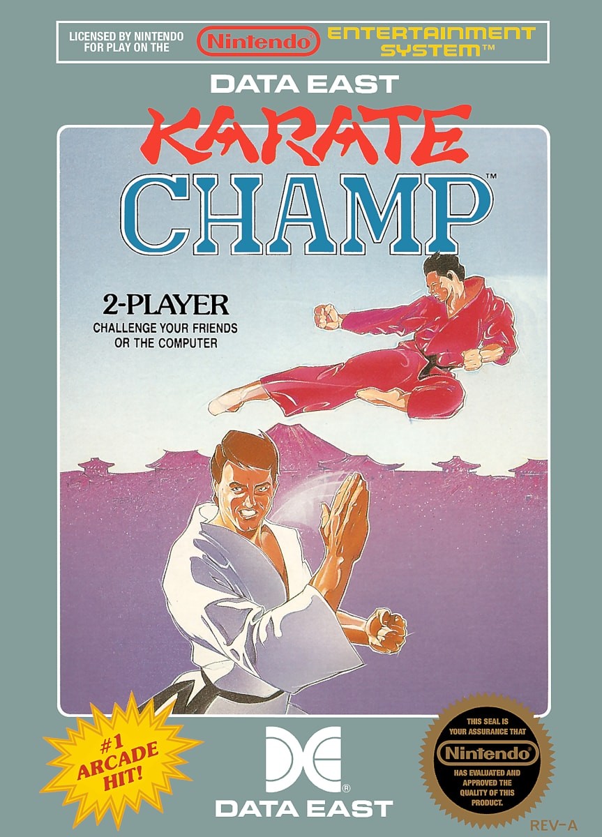 Capa do jogo Karate Champ