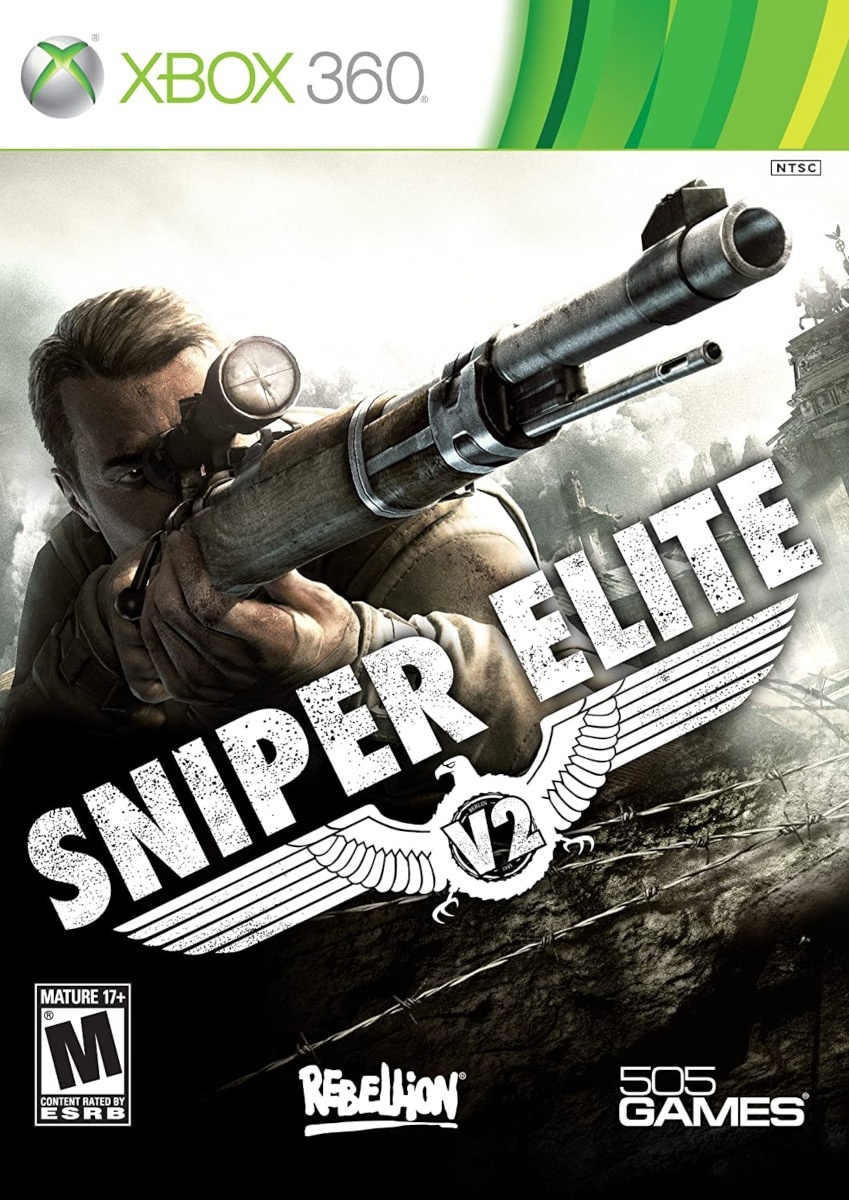 Capa do jogo Sniper Elite V2